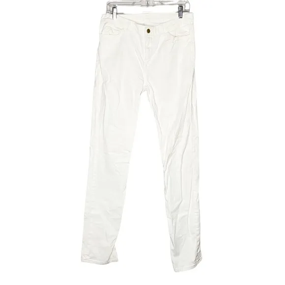 American Apparel White Slim Slack Jeans Size 34