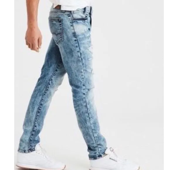 American Apparel Slim Shop Acid Wash Jeans Sz 31