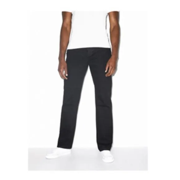 American Apparel  Straight Jean Button Fly Pants Sz. 36x34 Black NWT
          
      NWT