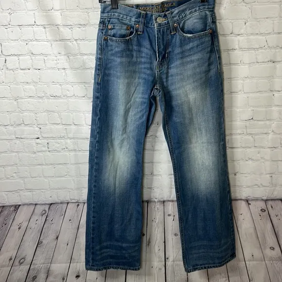 American Eagle Outfitters Original Boot Medium Wash Jeans W 26 L 28