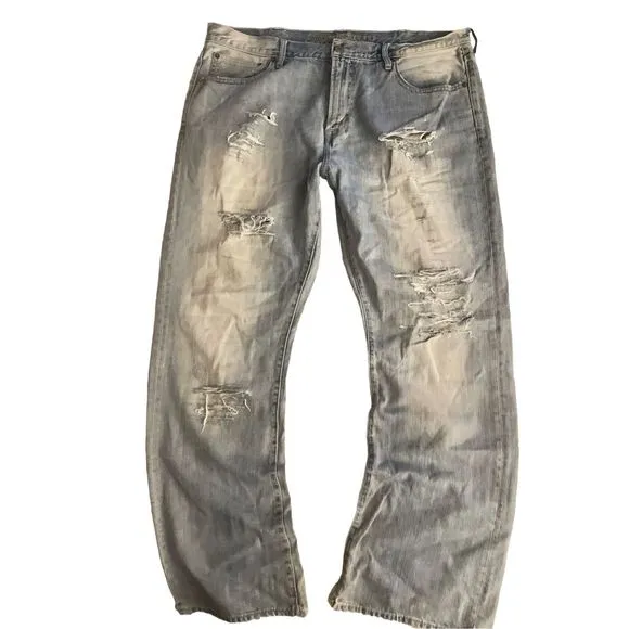 American Eagle distressed bootcut 40x34 men’s jeans