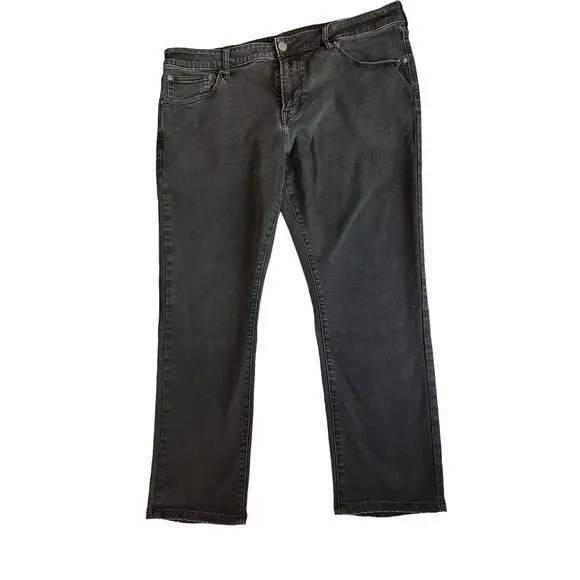 Black American Eagle 40” Skinny Denim Jeans Men