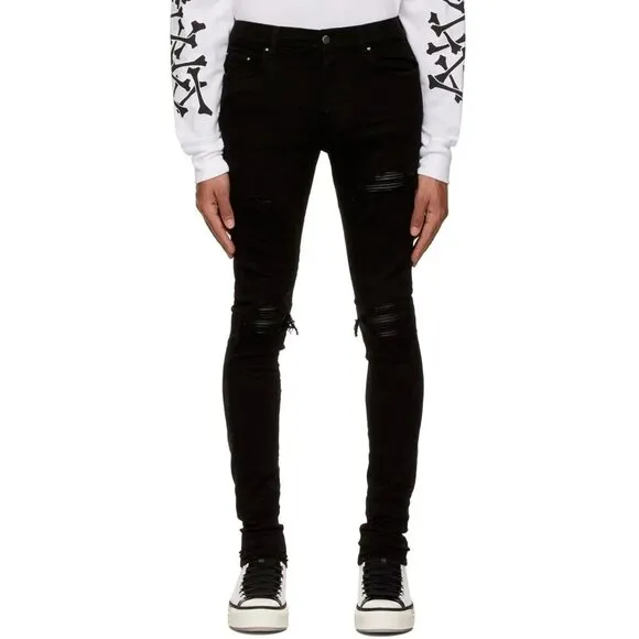 Amiri MX1 Jeans 25 IT 38 XXS Black New Skinny Stretch Denim
          
      Boutique