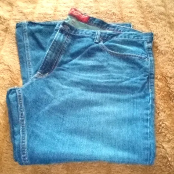 Men's Arizona Original Jeans Co. Boot Cut Blue Jeans size 42X30.  NWOT
          
      NWT