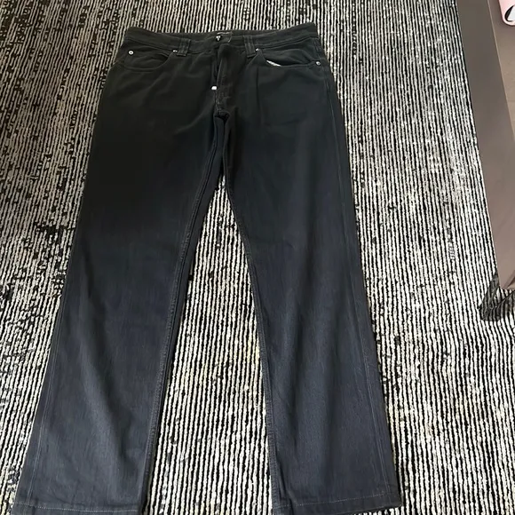 armani black jeans
