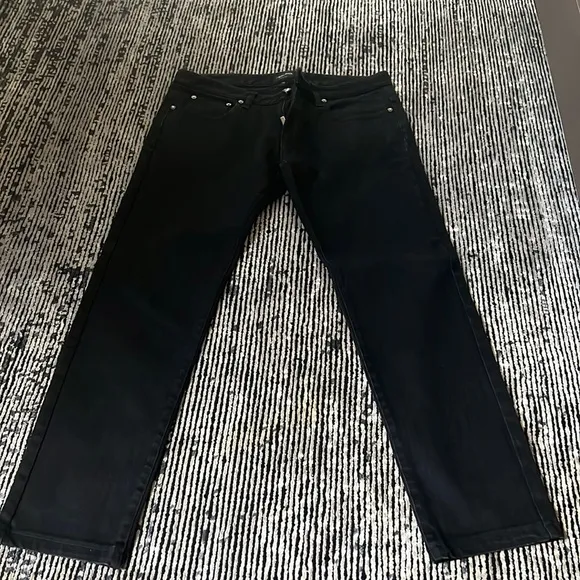 black armani jeans