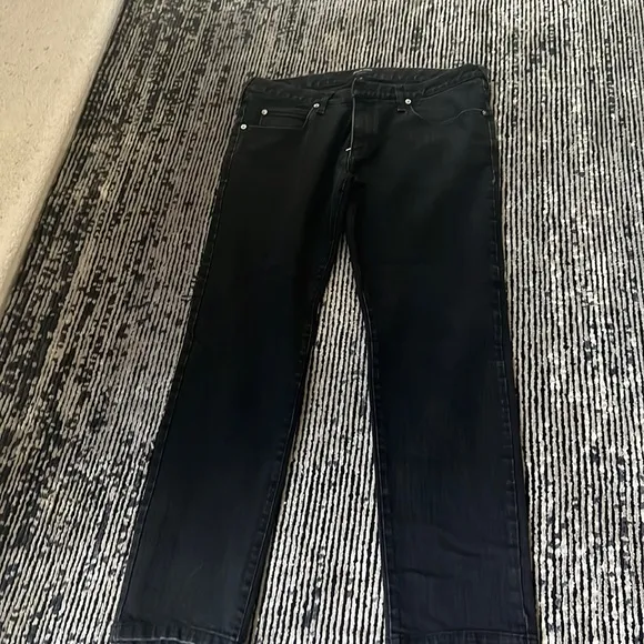 black armani jeans