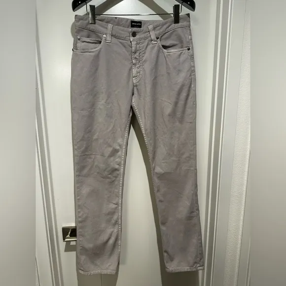 Giorgio Armani cotton twill 5 pocket pants, size 33