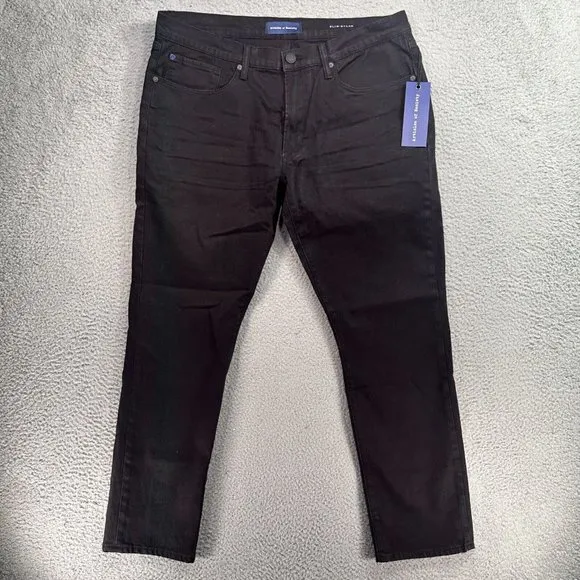 Articles of Society Men's Skinny Jeans Slim Dylan Black Denim Size 36x30 New
          
      NWT