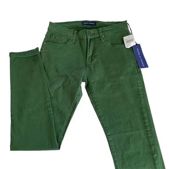 Articles of Society Dylan Fern Green Slim Leg Fall Colored Denim Jeans Size 30
          
      NWT