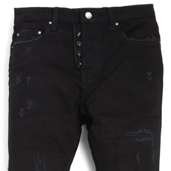 ARTMEETSCHAOS S Rosemont Rd black jeans size 40.