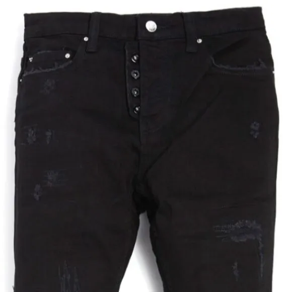 ARTMEETSCHAOS S Rosemont Rd black jeans size 40.