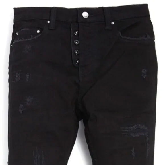 ARTMEETSCHAOS S Rosemont Rd black jeans size 40.