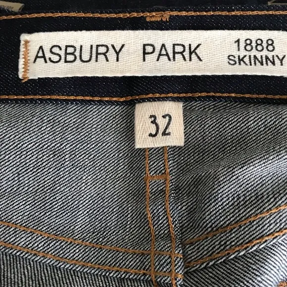 Boutique Asbury Park skinny selvedge denim