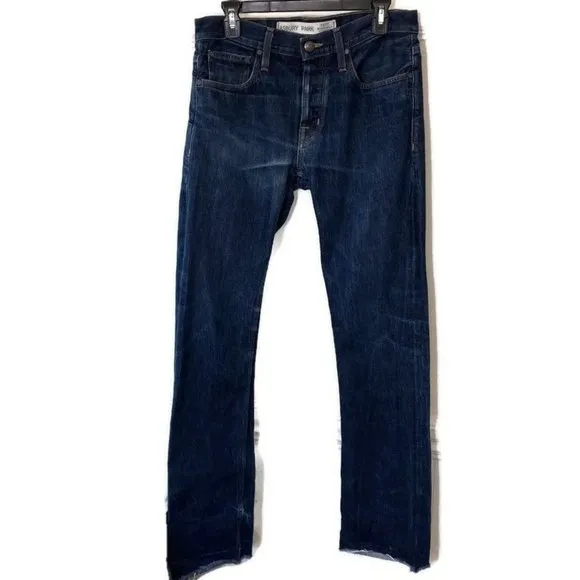 Asbury Park Mens 1877 Boardwalk Straight Selvedge Jeans Size 30x32 Blue RARE