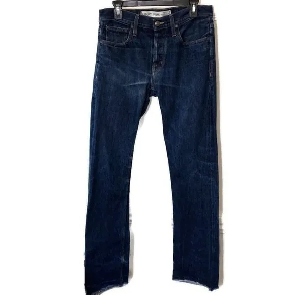 ASBURY Park Mens 1877 Boardwalk Straight Selvedge Jeans Size 30x32 Blue RARE