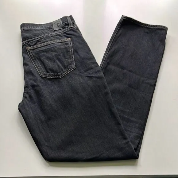 Aviator Straight Fit Midnight Indigo Made in USA Jeans 34/34