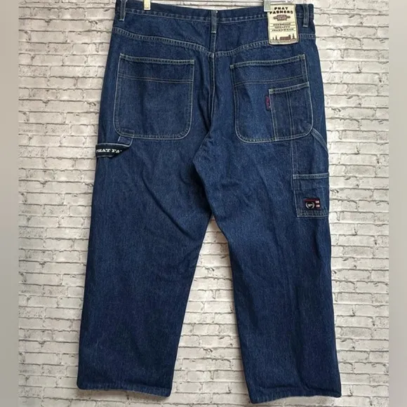 PHAT FARMERS Carpenter Jeans Men's Size 40 X 27 Hip Hop Y2K 90s Vintage