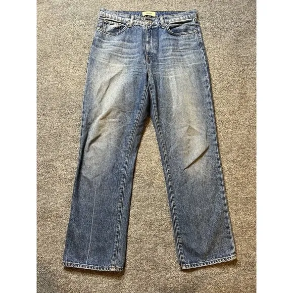 Baldwin Men's Size 30 Straight Leg Jeans Medium Wash Comfort