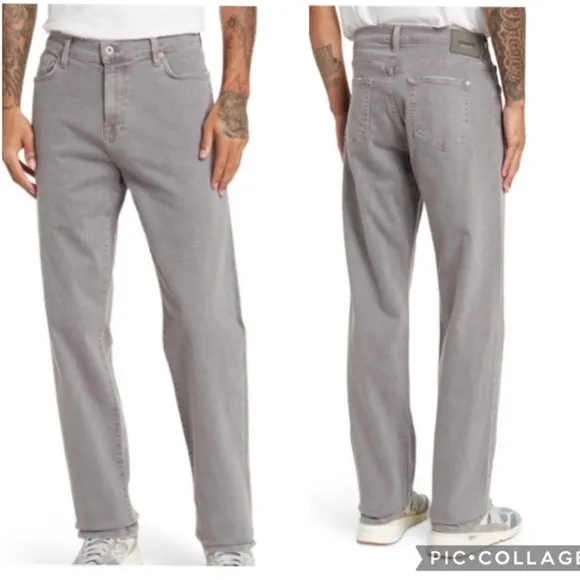 Baldwin Grey Brennan Modern Straight Leg Jeans 31