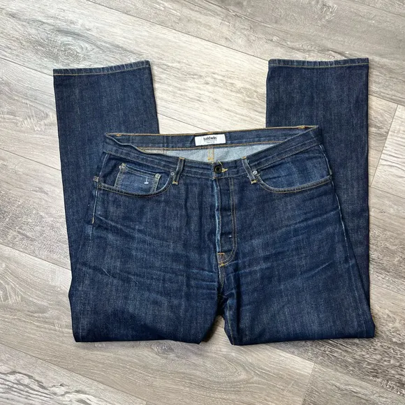 Baldwin The 77 Drop Yoke Straight Jeans 38