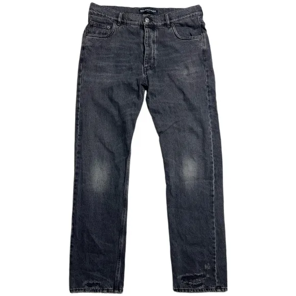 Balenciaga Distressed Denim