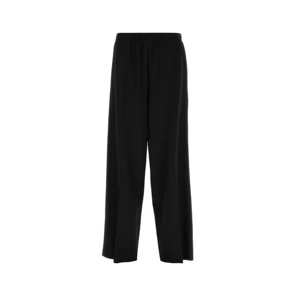BALENCIAGA Black wool wide-leg pant
          
      NWT