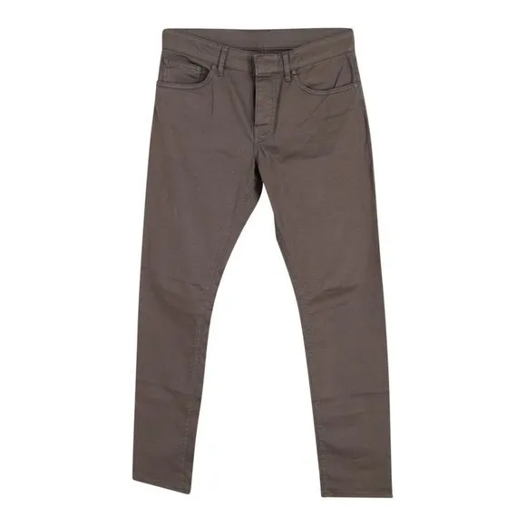 Pre Loved Balenciaga Paris Fit Denim Jeans in Brown Cotton Brown Men