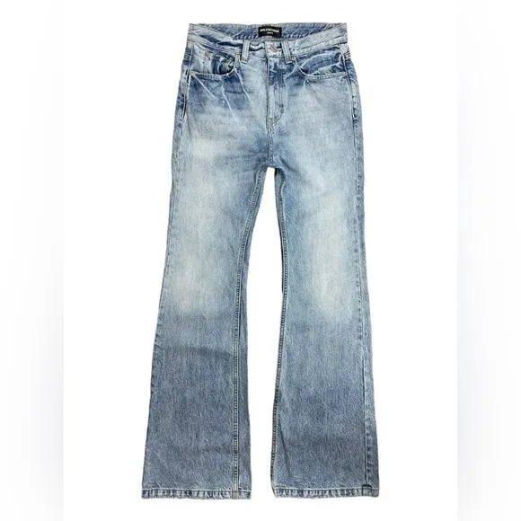 Balenciaga Unisex Flared Denim Jeans "The Lost Tapes”
