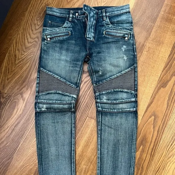 Balmain Biker Denim 32