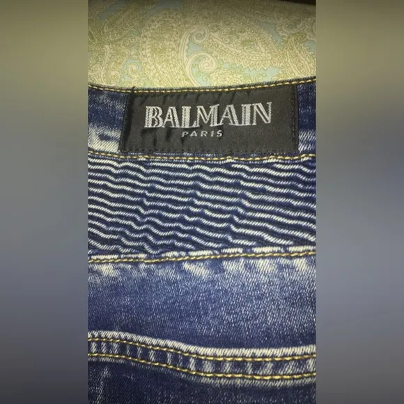 Balmain Biker Jean