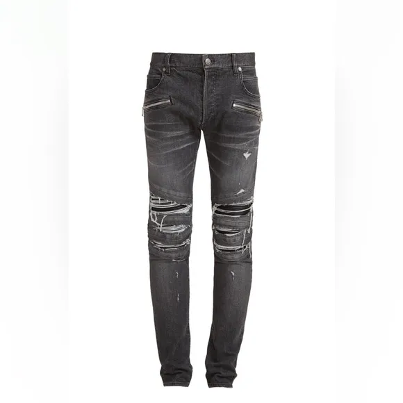 Balmain Ribbed Distress Jeans
          
      NWT