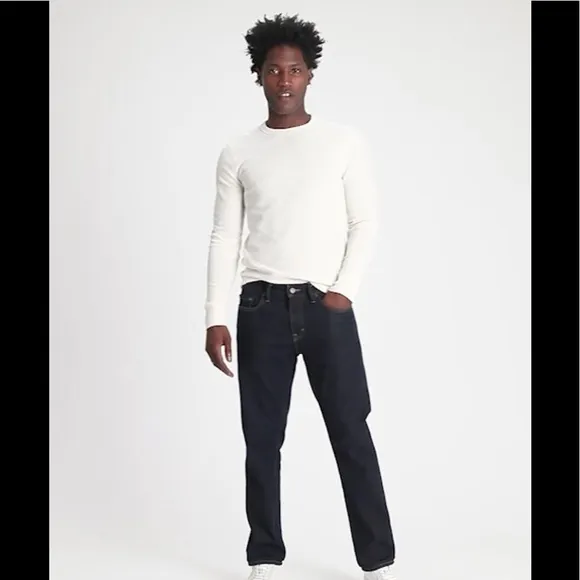 Banana Republic Mens Straight Leg Jeans