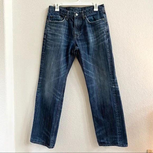 Banana Republic Jeans 31 x 30 Medium Dark Wash Straight