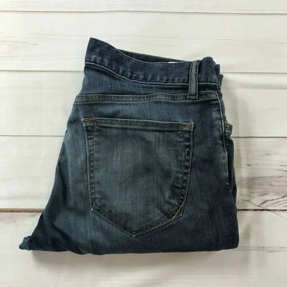 Banana Republic Mens Blue Regular Fit Medium Wash Denim Tapered Jeans Size 32x32