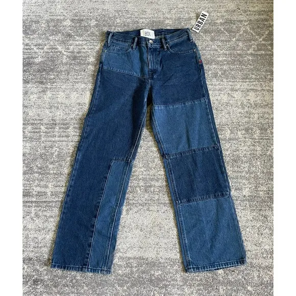 BDG Mens 30/30 Jeans Blue Denim Skate Fit Heavy Dark Wash NWT N3
          
      NWT