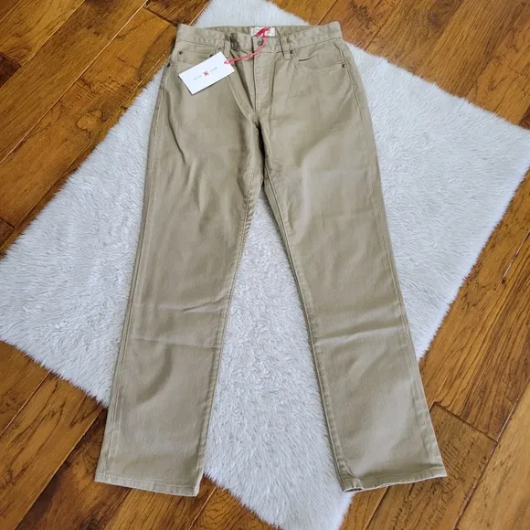 NWT Best Made Co. Jeans 5 Pocket Twill Tan Denim Men's Size 30x30
          
      NWT