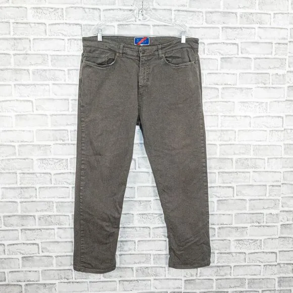 BEST MADE Co. Men's Slim Denim Jeans in Gray wash size 38x28