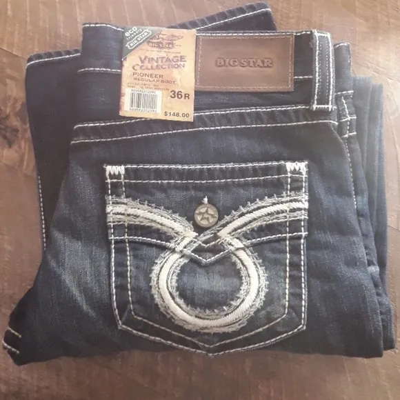 Mens Big Star Pioneer Bootcut Jeans
          
      Boutique