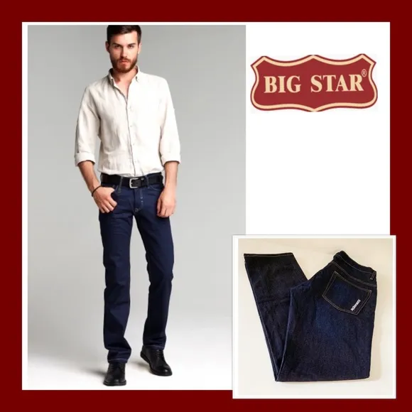 NWT Big Star Men’s Jeans Straight Legs
          
      Boutique
