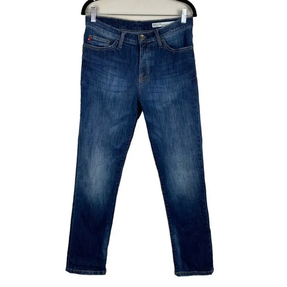 Big Star Jeans Slim Fit Tapered Legs Mens 31x30 Stretch Medium Wash