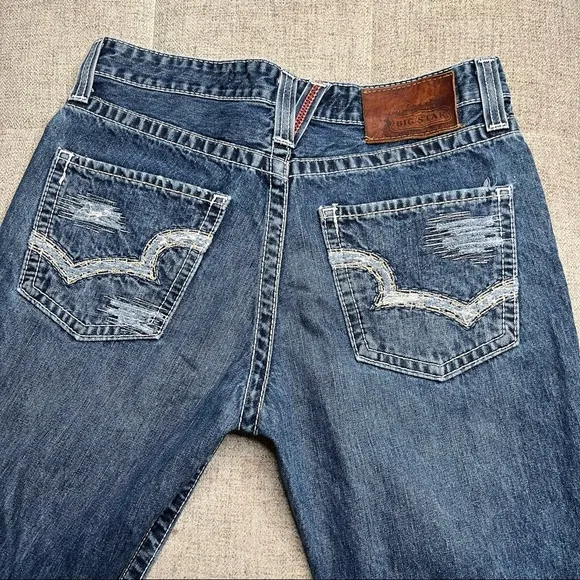 Big Star Pioneer Regular Boot Jeans Size 30x28