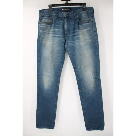 Big star jeans men's 33R Archetype slim blue jeans cotton blend stretch pockets