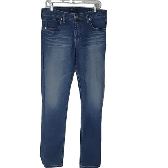 Big Star Nova XVI 15 Division Modern Straight Medium Wash Jeans Size 33 Regular