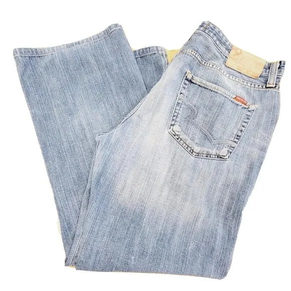 Vintage Star Jeans Pioneer Boot Denim Distressed Mens 38R
