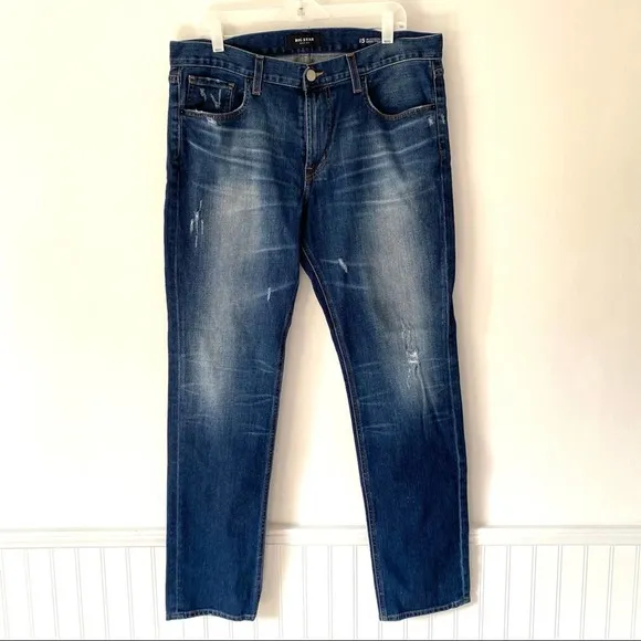Big Star Nova 15 Division Modern Straight Jeans 36