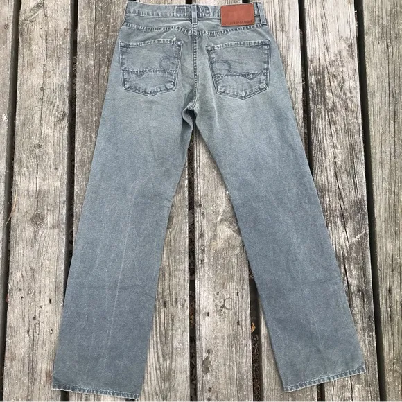 Big Star Jeans Union Straight Gray Denim Pants 100% Cotton Mens size 30 Regular