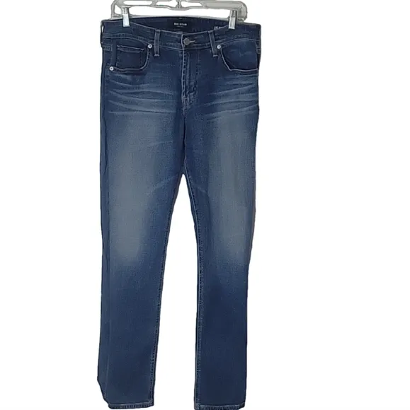 Big Star Nova XVI 15 Division Modern Straight Medium Wash Jeans Size 33 Regular
