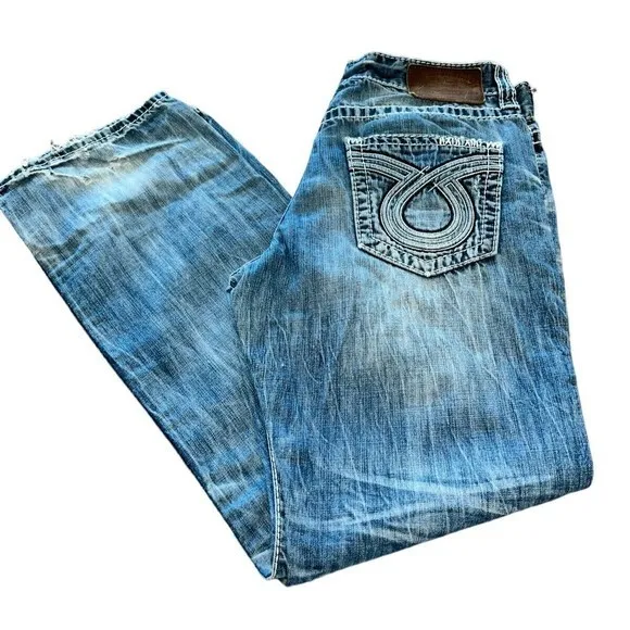 Buckle Big Star Mens Jeans Sz 32R (32 x 31.5) Vtg Collection Voyager Straight