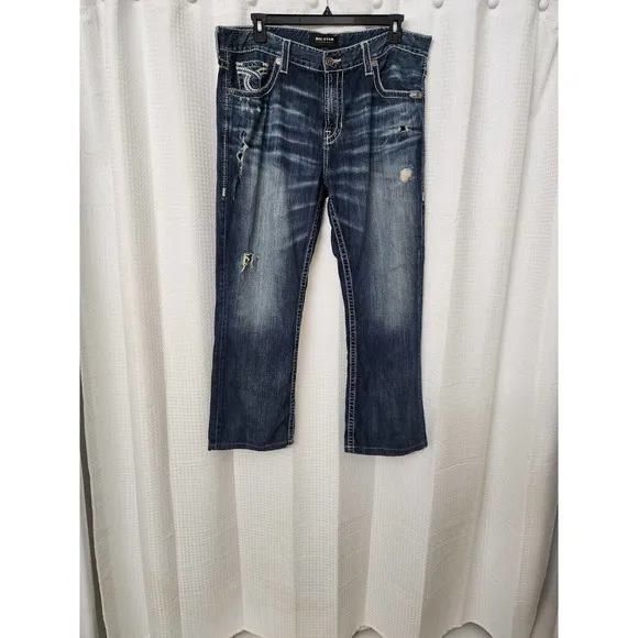 Big Star Pioneer Boot Cut Mens Size 40R Blue Jeans